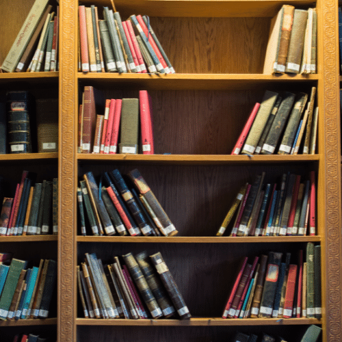 club de lecture fa bookcase Français Authentique